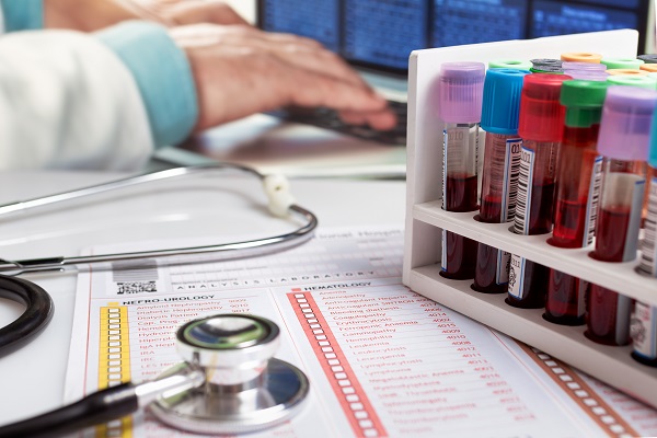 Doctor consulting with patient