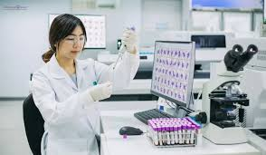 Blood testing laboratory